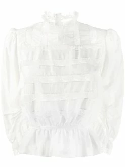 Marc Jacobs blouse à design péplum
