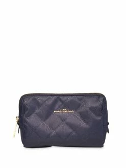 Marc Jacobs pochette zippée à plaque logo