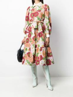 Marc Jacobs robe évasée à fleurs