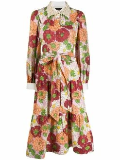 Marc Jacobs robe évasée à fleurs