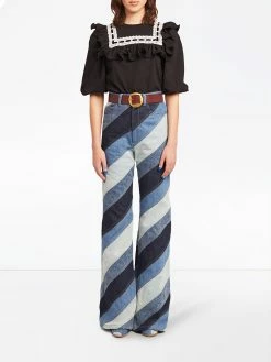 Marc Jacobs blouse à bords contrastants