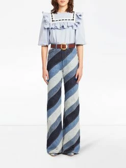 Marc Jacobs blouse à bords contrastants