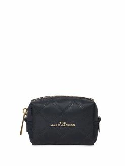 Marc Jacobs pochette zippée à plaque logo