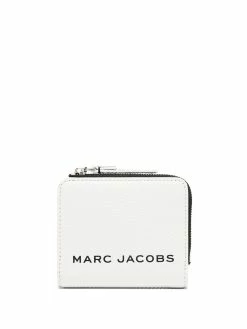 Marc Jacobs portefeuille zippé à logo imprimé