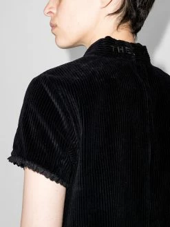 Marc Jacobs robe en velours côtelé à manches courtes