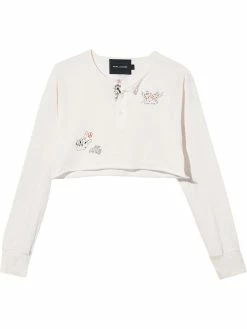 Marc Jacobs cardigan The Cropped Tattoo Henley