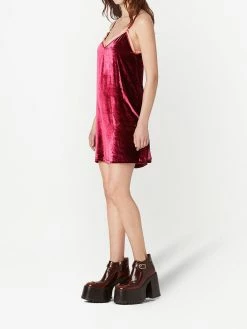 Marc Jacobs robe-nuisette à effet velours