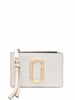 Marc Jacobs porte-monnaie The Snapshot zippé en cuir