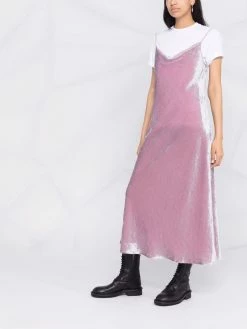 Marc Jacobs robe-nuisette à effet de velours