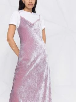 Marc Jacobs robe-nuisette à effet de velours