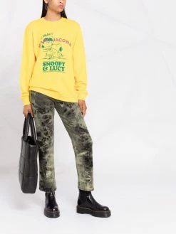 Marc Jacobs x Peanuts I Fall In Love pull à imprimé graphique