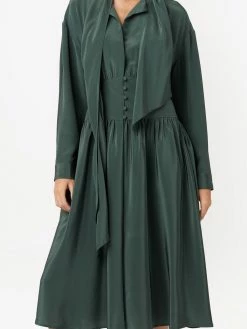 Marc Jacobs robe en soie The Belted Scarf