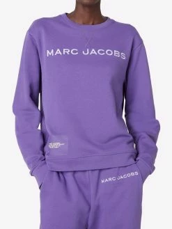 Marc Jacobs Sweat à logo brodé sweats femme 7 Marc Jacobs sweat à logo brodé