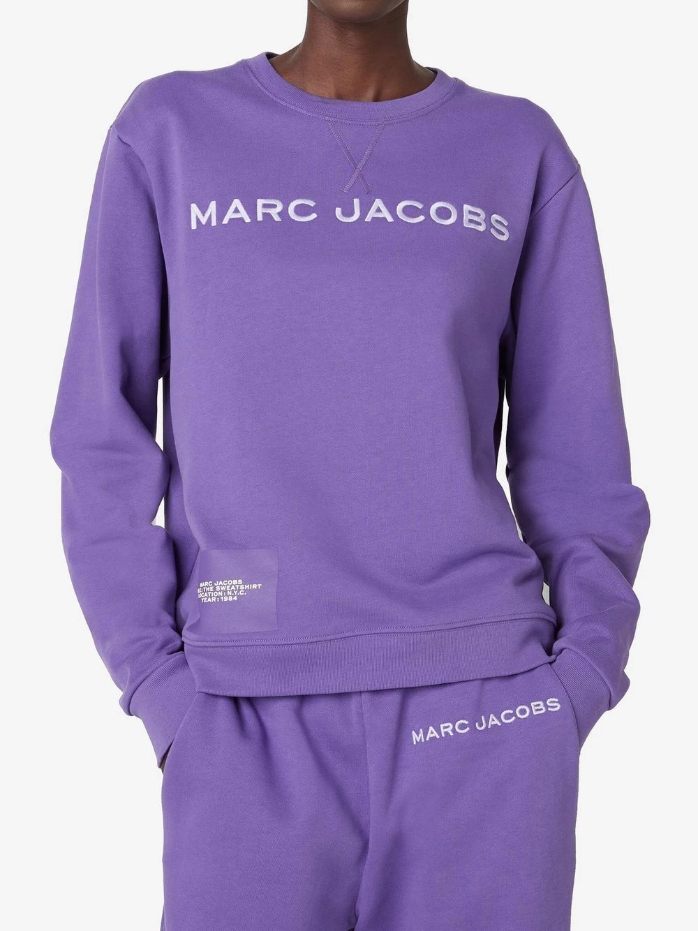 Marc Jacobs Sweat à logo brodé sweats femme 3 Marc Jacobs sweat à logo brodé
