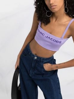 Marc Jacobs Haut The Bandeau en maille intarsia débardeurs femme 10 Marc Jacobs haut The Bandeau en maille intarsia