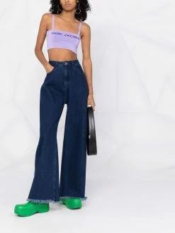 Marc Jacobs haut The Bandeau en maille intarsia