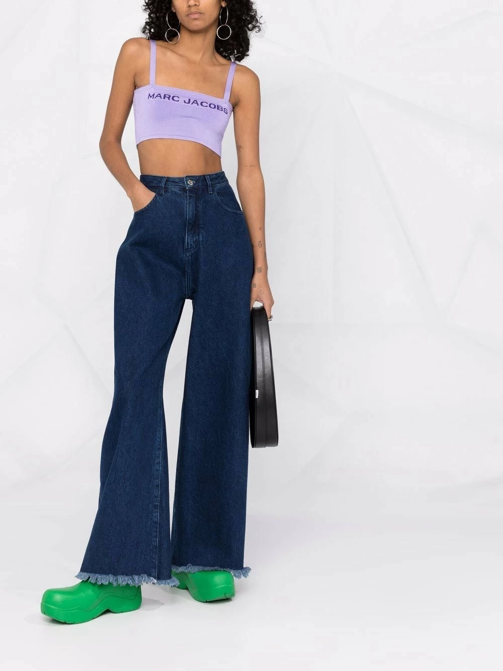 Marc Jacobs Haut The Bandeau en maille intarsia débardeurs femme 2 Marc Jacobs haut The Bandeau en maille intarsia