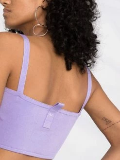 Marc Jacobs Haut The Bandeau en maille intarsia débardeurs femme 8 Marc Jacobs haut The Bandeau en maille intarsia